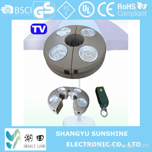 Rechargeable 24 LED Remote Control Umbrella Light